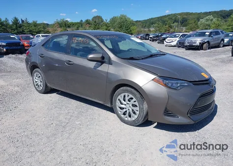 2018 Toyota Corolla Le z USA, uszkodzony, nr VIN 2T1BURHE2JC988844